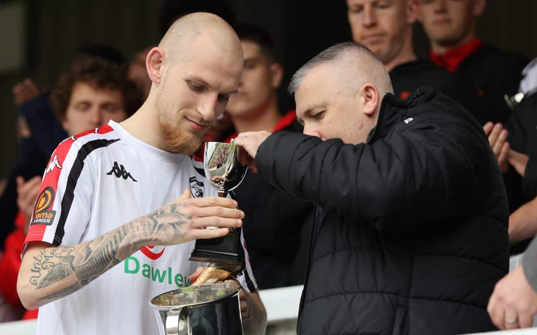 FOOTBALL | Hereford FC 2024/2025 player of the year Sammy Robinson joins National League North rivals