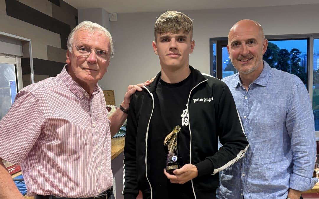 FOOTBALL | Cameron Davies picks up two awards at Westfields Football Club’s end of season awards