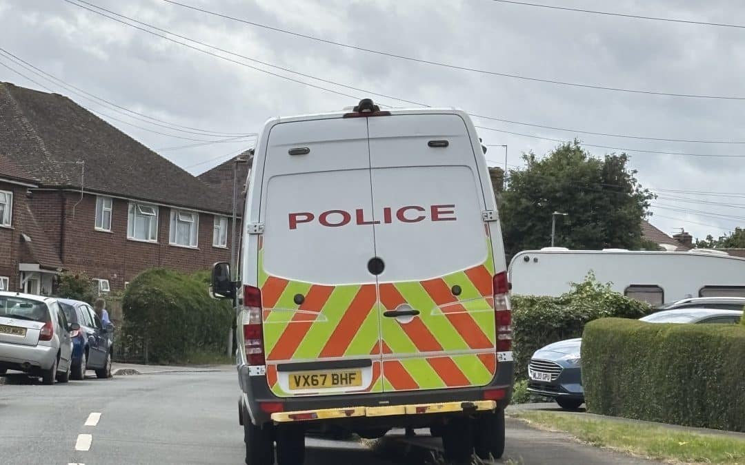 BREAKING | Significant Police presence on a residential street in Hereford this afternoon