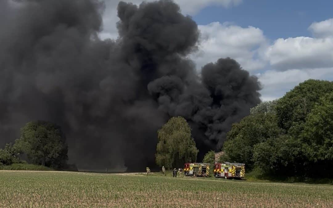 NEWS | Hereford & Worcester Fire and Rescue Service provide detailed update on fire in Hereford on Monday afternoon