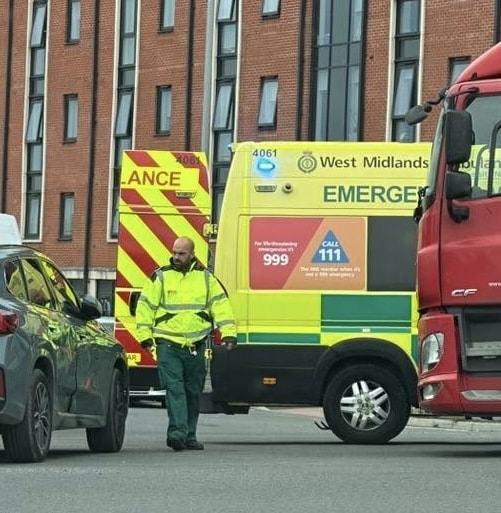 NEWS | Emergency services are responding to a collision in Hereford this evening