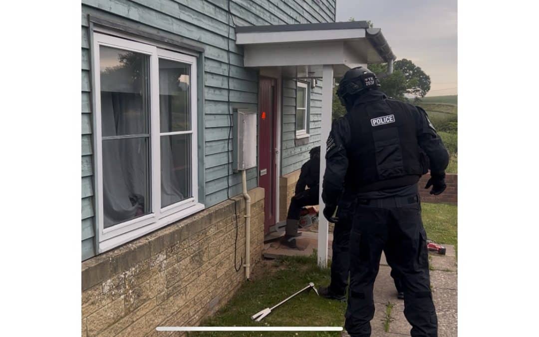 BREAKING | West Mercia Police make three arrests after heroin, cocaine and a quantity of cash were discovered at a property