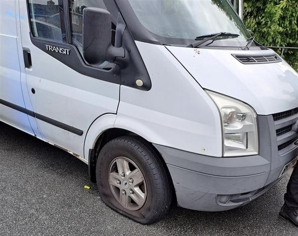 NEWS | Police have recovered a stolen vehicle that was being driven on false number plates