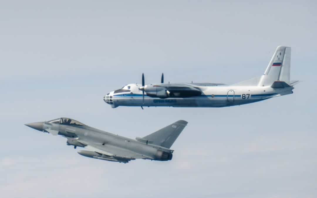 NEWS | Royal Air Force Typhoon FGR4 scrambled six times in just six days in extremely busy week