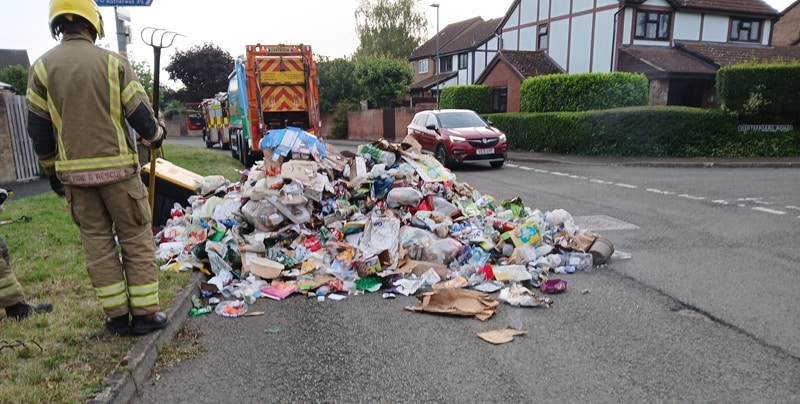 NEWS | Local people are being urged to ensure they dispose of vapes responsibly after two waste fires in the last week were found to be caused by vapes in household recycling bins