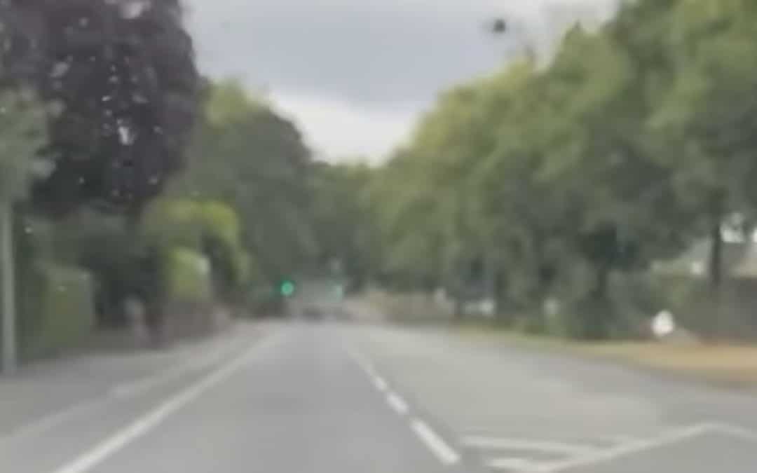 FULL VIDEO | Concerning footage appears to show a motorist travelling at excessive speeds in Hereford