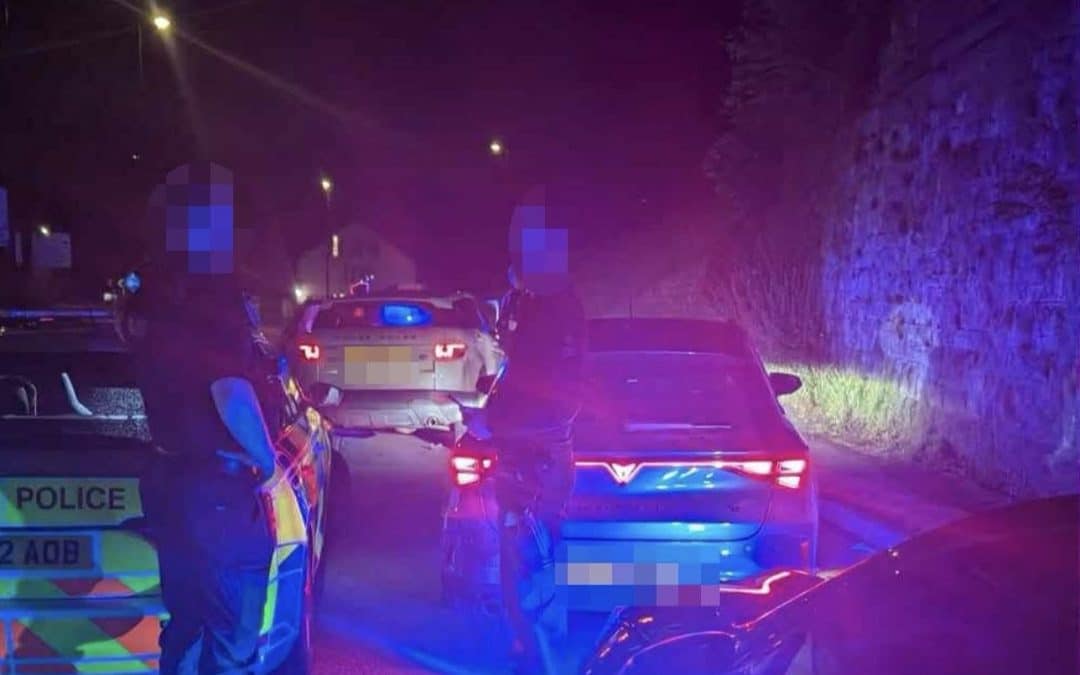 NEWS | Four people arrested on suspicion of theft of a motor vehicle following a pursuit where a motorist was driving on the wrong side of the road
