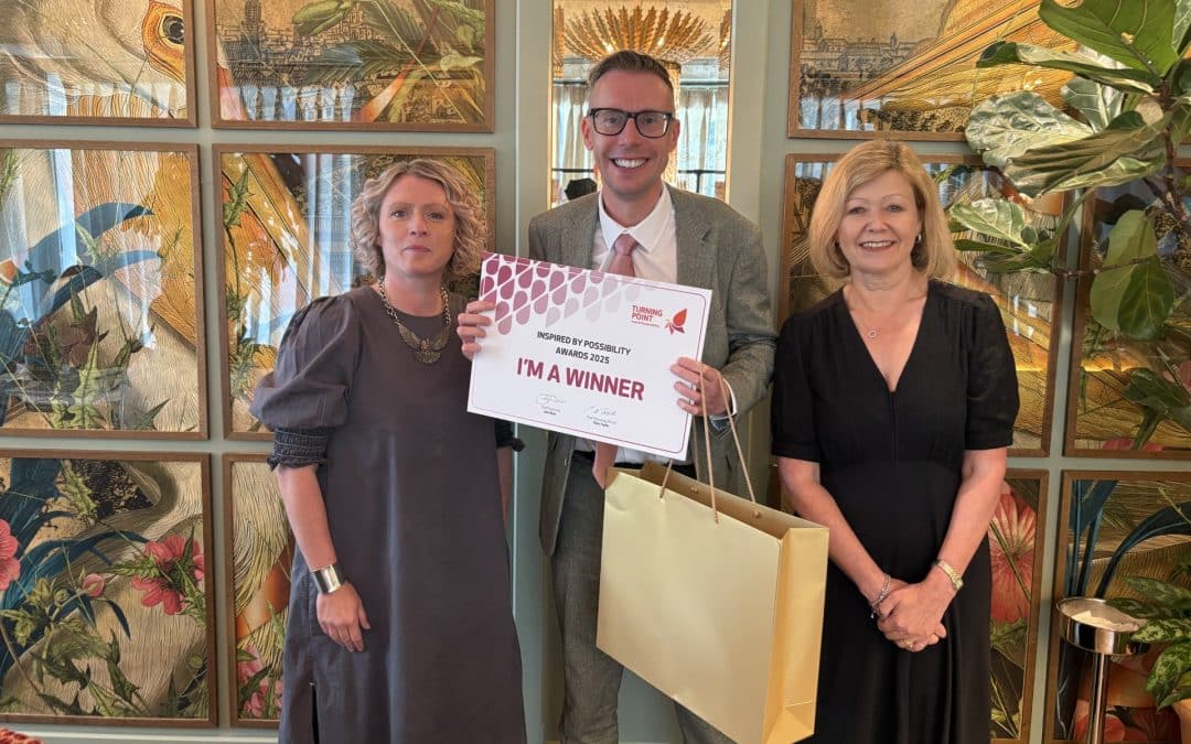 NEWS | Matt Healey wins national award at an event in London