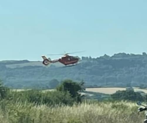LATEST | Emergency services called to a collision on the A465 near Locks Garage this morning