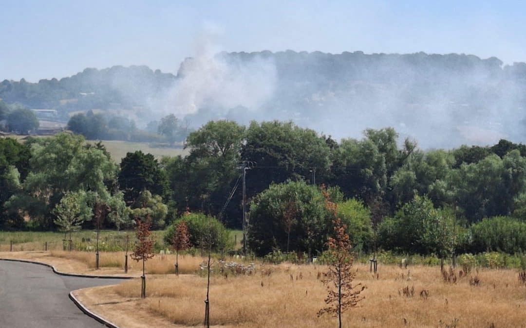 BREAKING NEWS | Fire crews responding to reports of a wildfire in Herefordshire