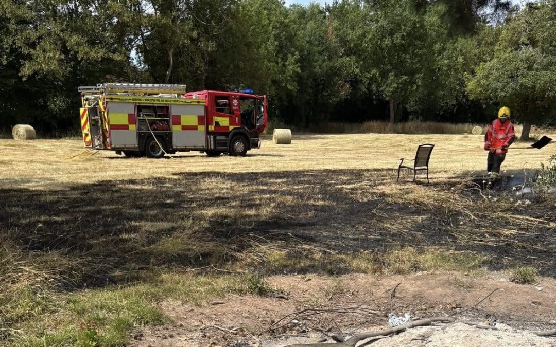 NEWS | Fire crews called to a fire near Hereford this afternoon