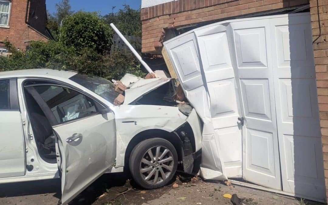 BREAKING | Police issue appeal for information after a car collided with a house and the occupants of the vehicle left the scene