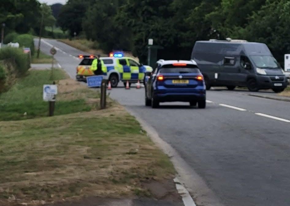 BREAKING NEWS | Major route in Herefordshire closed due to a serious collision
