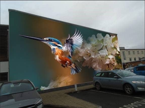 NEWS | Three large murals set to cover the walls at Hereford County Hospital with talented artist starting work