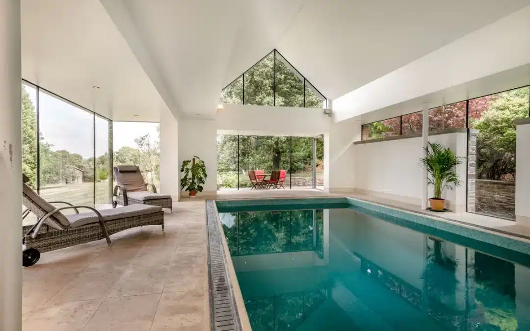PROPERTY | A stunning property with beautiful gardens and an indoor swimming pool