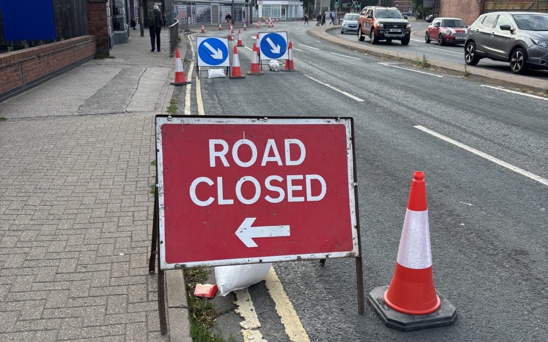 LATEST | Commercial Road remains closed in Hereford with work underway to solve sinkhole issue