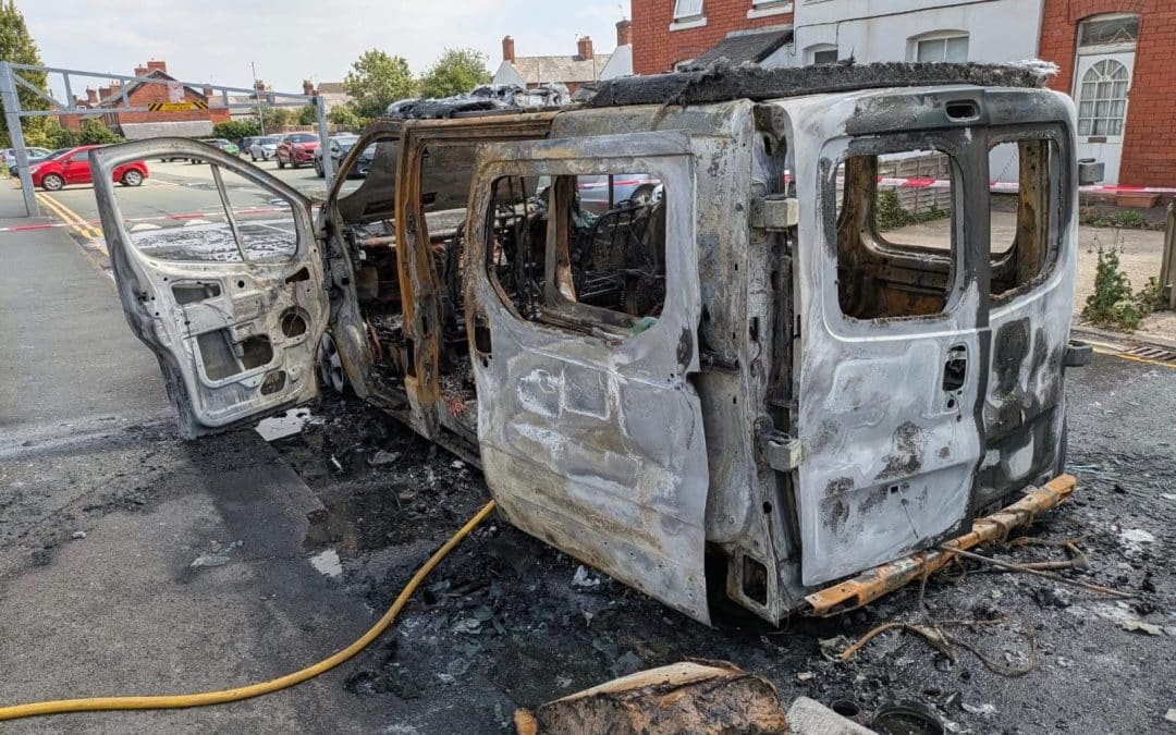 NEWS | Warning issued after fire crews were delayed in responding to a fire due to a vehicle being parked on a hydrant