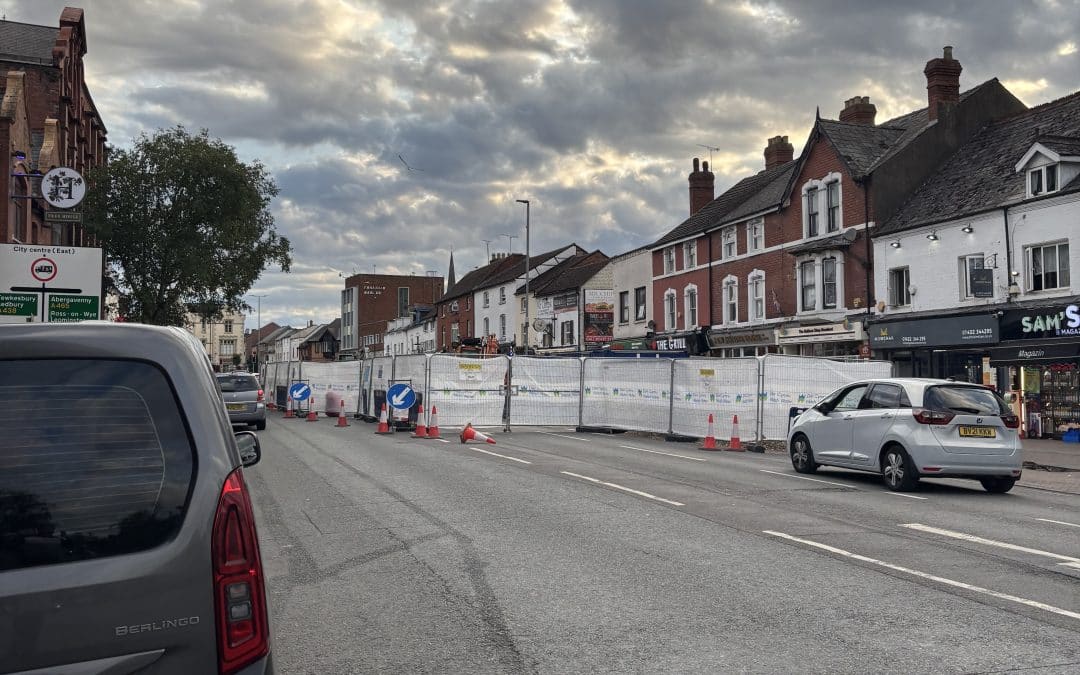 LATEST | Welsh Water repair of collapsed sewer on Commercial Road in Hereford set to continue into August with complex works underway