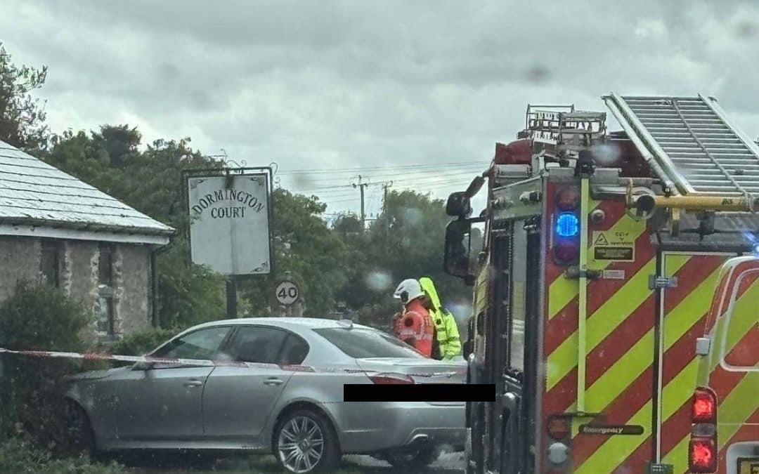 BREAKING | Emergency services called to a collision in Herefordshire this afternoon