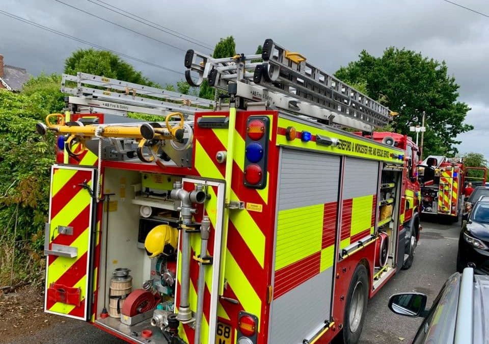 NEWS | It’s been a busy weekend for fire crews with several calls – including a house fire