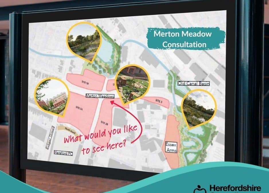 NEWS | Residents, visitors, organisations and businesses are being asked what they would like to see as part of the regeneration of Merton Meadow in Hereford
