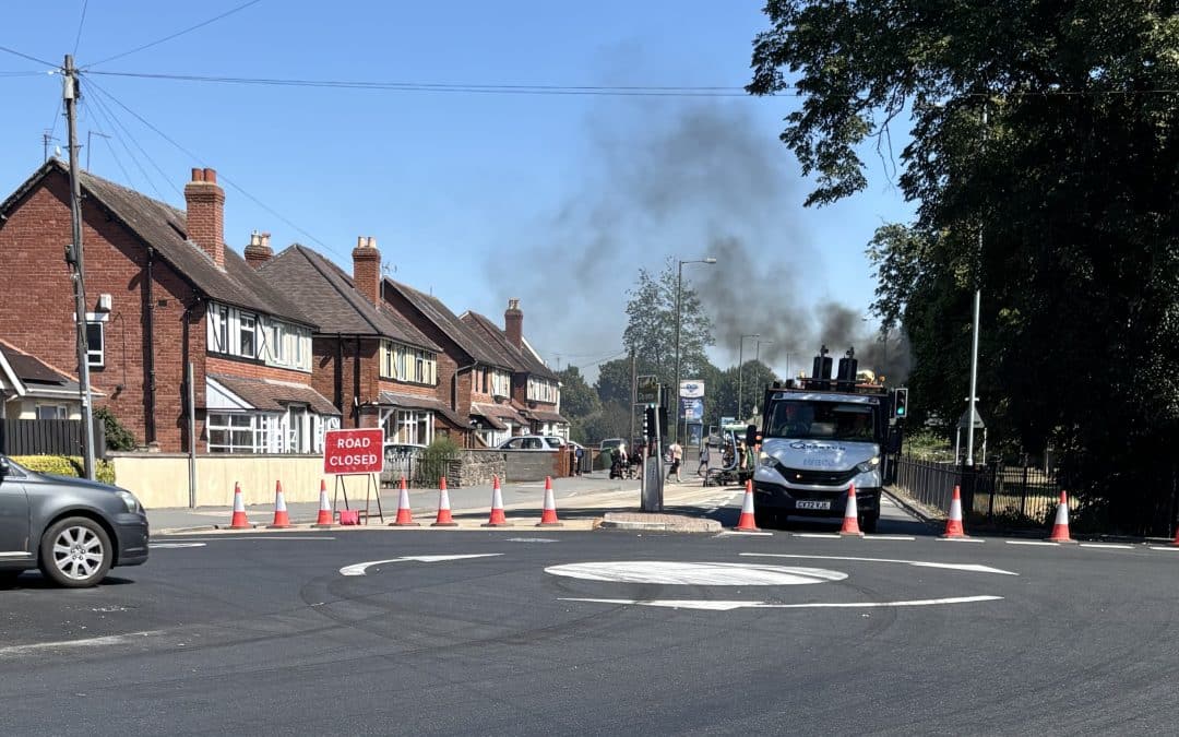 BREAKING NEWS | A49 closed at Newtown Road in Hereford due to fuel spillage