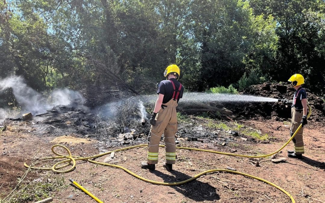 NEWS | Fire crews issue warning following a fire in the Leominster area