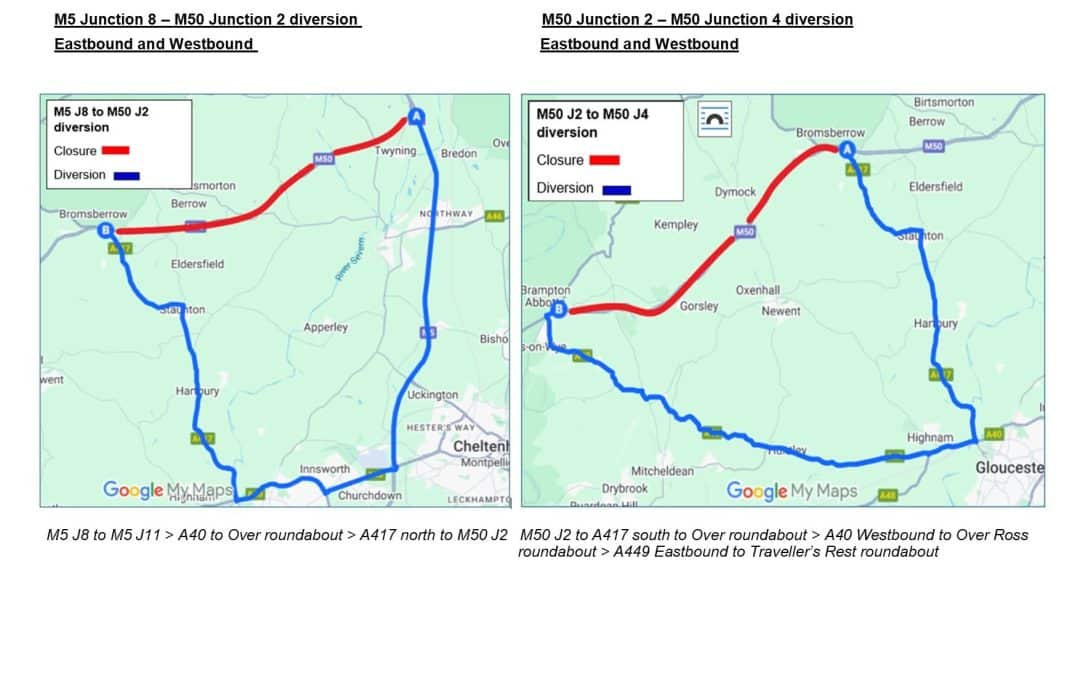NEWS | Motorists advised to plan ahead with lane closures and full road closures in place on the M50 over the coming months