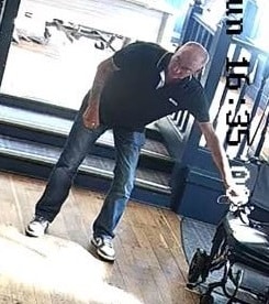 NEWS | Police have issued CCTV images of a man they would like to speak to in connection with a report that a vulnerable disabled person’s wheelchair was damaged