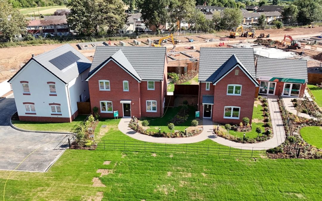 FEATURED | Building work on 353 new homes in Leominster progressing well