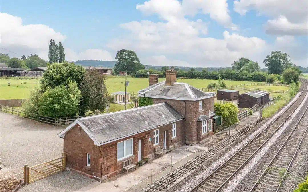 PROPERTY | A rare opportunity to own a stunning and unique train station house in Herefordshire