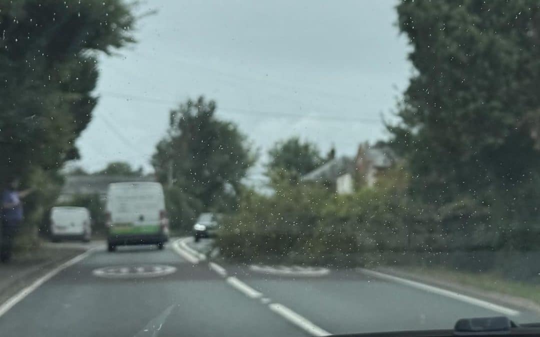 NEWS | A fallen tree is partially blocking a major route in Herefordshire this afternoon
