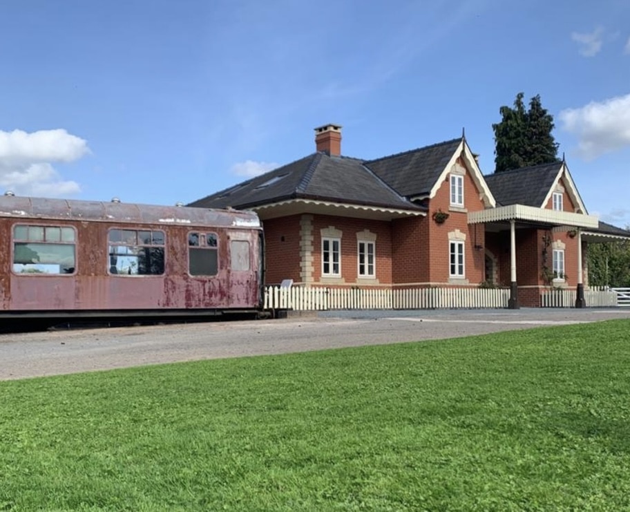 FEATURED | A fabulous former railway station building that you can book to stay overnight in Herefordshire 