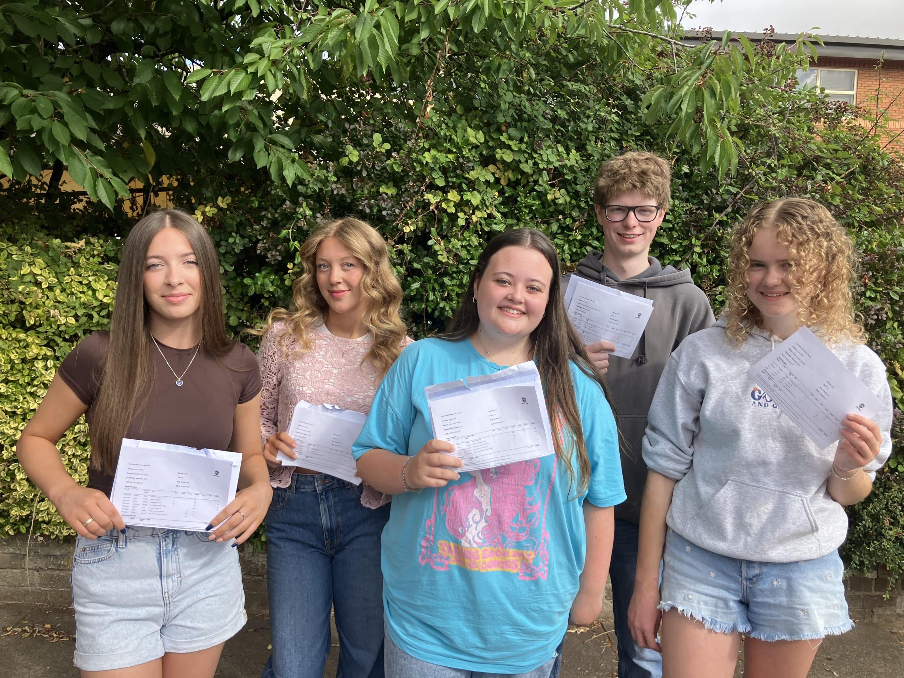 NEWS | Young people across Herefordshire are celebrating today after receiving their results for A levels, AS levels and T Levels and a range of Level 3 vocational and technical qualifications (VTQs)