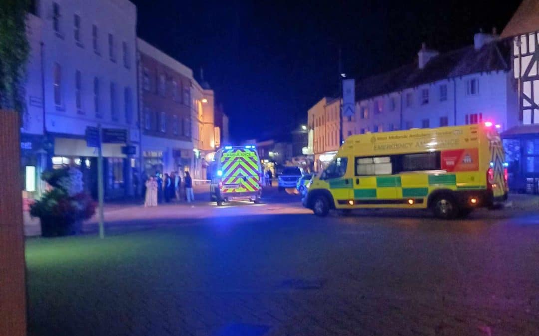 BREAKING | Emergency services responding to an incident in Hereford city centre tonight 