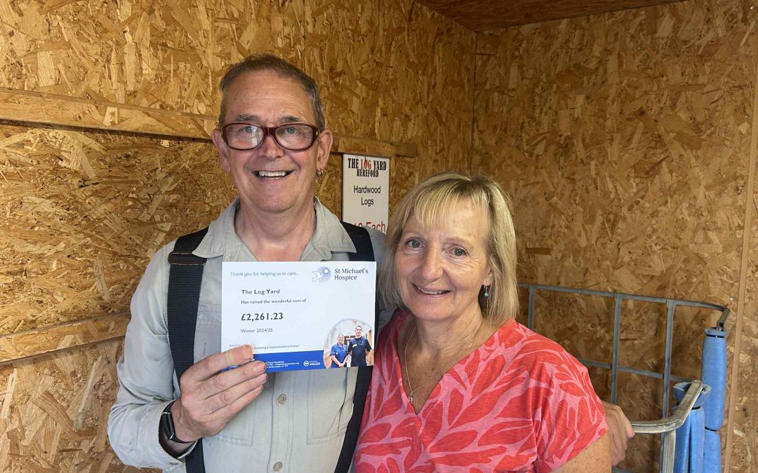 NEWS | Local business raises four figure amount for St Michael’s Hospice