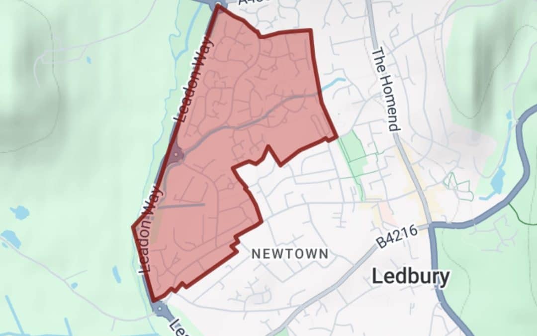LATEST | Welsh Water issues important message to hundreds of households in Ledbury following large fire 