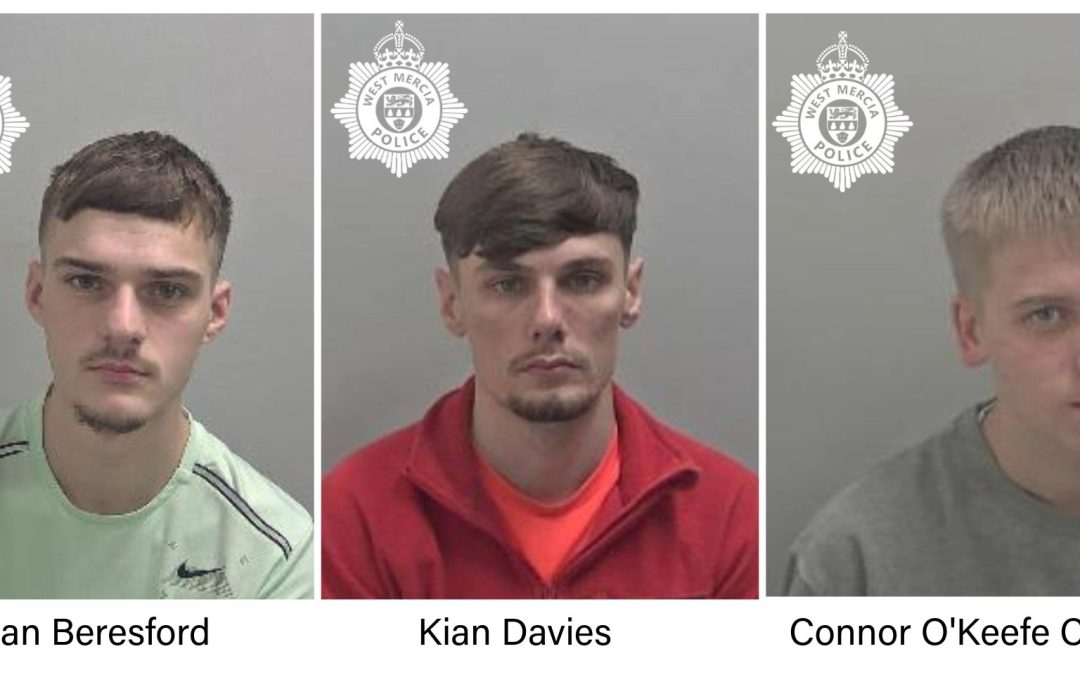 JAILED | Three members of a car key burglary gang who targeted vehicles including in West Mercia have been sentenced to a total of nearly 24 years