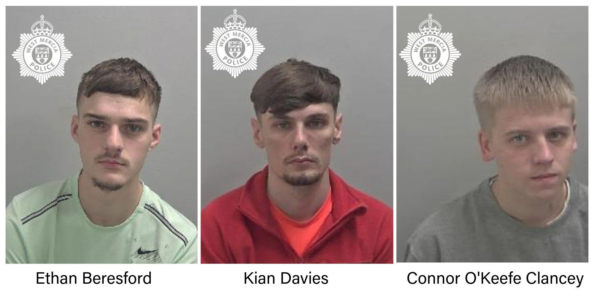 JAILED | Three members of a car key burglary gang who targeted vehicles including in West Mercia have been sentenced to a total of nearly 24 years
