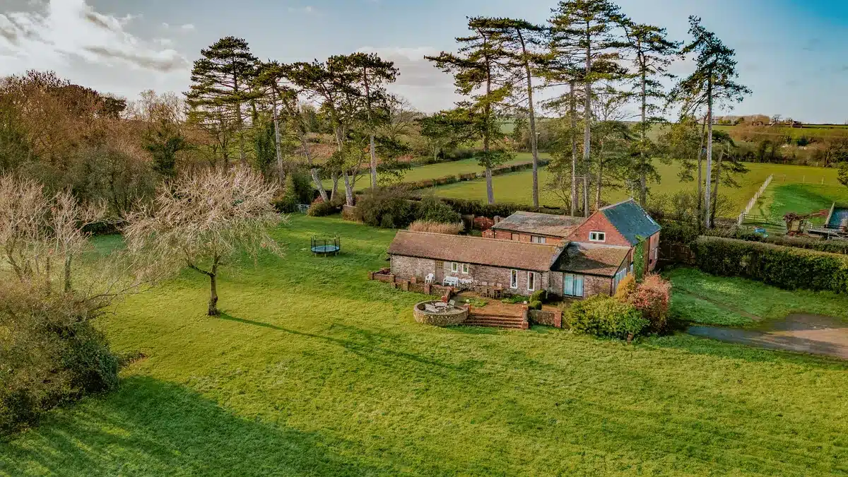 PROPERTY | A stunning converted barn with five bedrooms, a swimming pool and over two acres of grounds in the beautiful Herefordshire countryside
