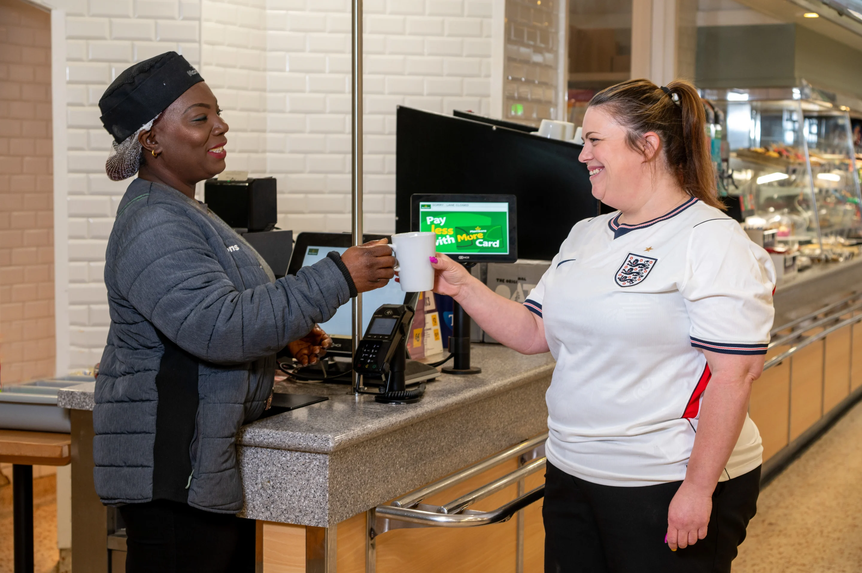 NEWS | Fans wearing England or Scotland shirts can enjoy a free drink in Morrisons cafes nationwide until 28th June