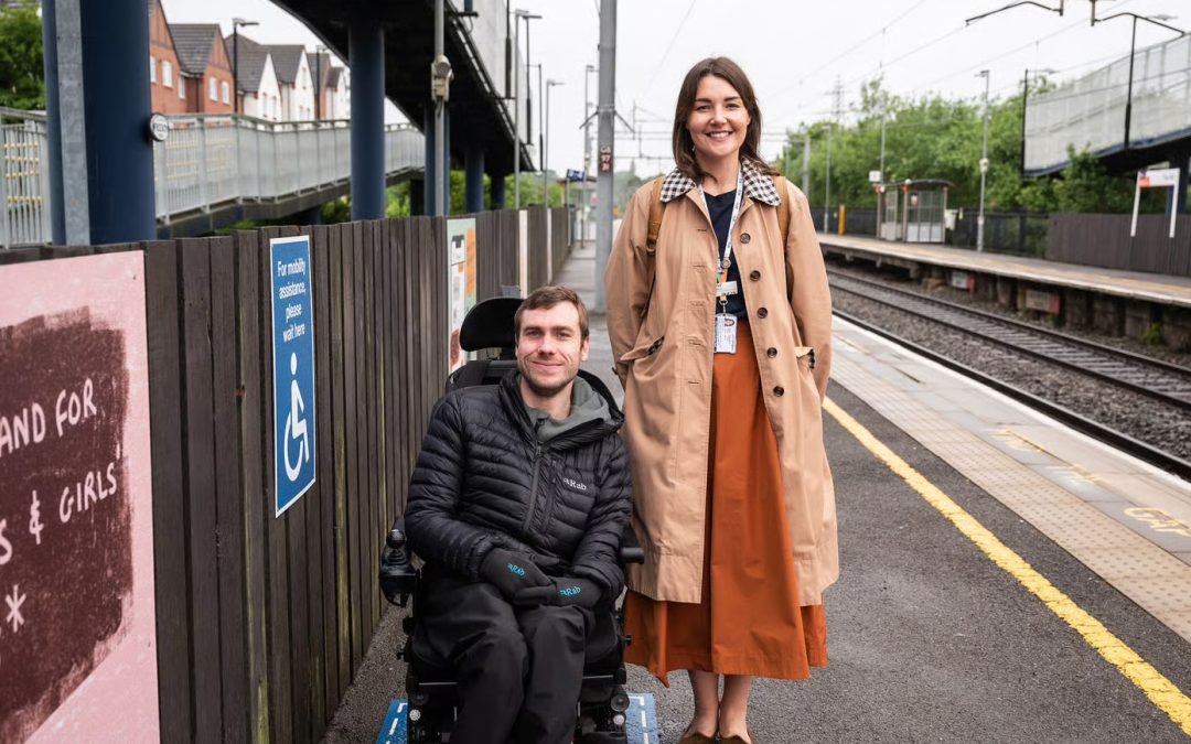 NEWS | West Midlands Railway partners with disability activist to install accessible waiting spaces on station platforms